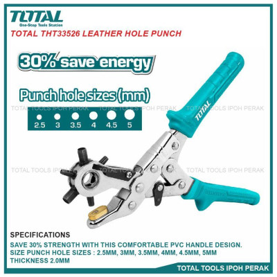 KÌM BẤM LỖ DA TOTAL THT33526 - HÀNG CHÍNH HÃNG