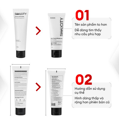 Kem dưỡng ẩm đa năng Facial Moisturizer Men Stay Simplicity