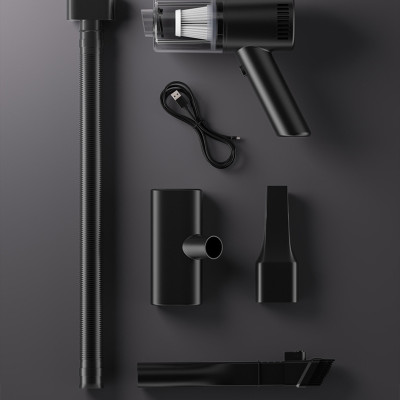 Máy Hút Bụi Cầm Tay Không Dây Teement TM01 Cao Cấp, Lực Hút Lớn 6000PA, Êm Ái Mạnh Mẽ, Sử Dụng Trong Nhà, Ngoài Trời Và Cho Ô Tô , Công Suất Lớn - Hàng Chính Hãng