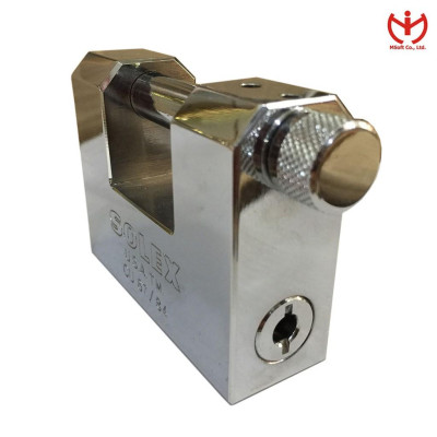 Khóa cầu ngang Solex CU 67/84 thân đồng bọc crom rộng 84mm - MSOFT