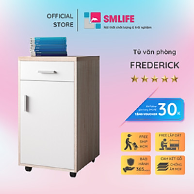 Tủ để tài liệu bằng gỗ thiết kế hiện đại SMLIFE Frederick