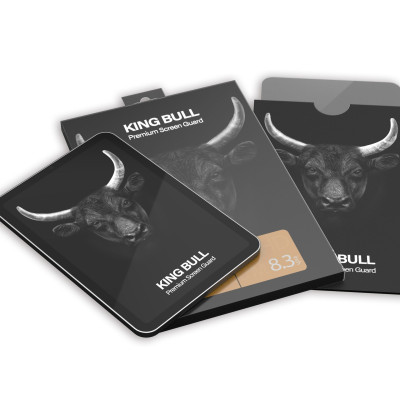 MIẾNG DÁN CƯỜNG LỰC MIPOW KINGBULL PREMIUM HD (2.7D) DÀNH CHO IPAD MINI 6 (8.3 INCH)_ Hàng Chính Hãng