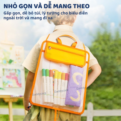 Áo Khoác Vẽ Tranh Mideer Chống Nước Cho Bé, Đồ Chơi Phát Triển Trí Tuệ Cho Trẻ Em Từ 2,3,4,5,6 Tuổi