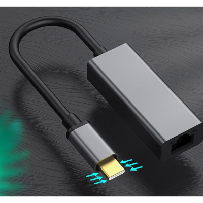 Cáp Type-C to Lan kết nối Mạng cho Điện thoại, Máy tính chất lượng cao