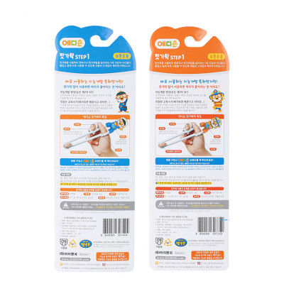 Đũa tập ăn cho bé Pororo thiết kế nhân vật 3D dễ thương có xỏ ngón dễ dàng sử dụng Hàn Quốc