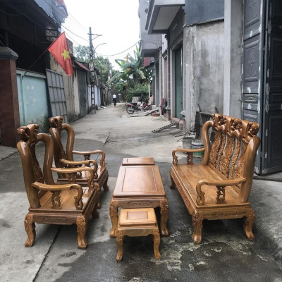 Bàn Ghế Minh Quốc Đào Gỗ Lim