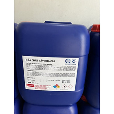 Hóa chất tẩy cặn nồi hơi boiler sạch nhanh an toàn không ăn mòn C88.