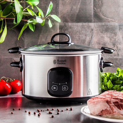 Nồi Nấu Chậm Russell Hobbs Maxi Cook 22750-56 200W 6L - Hàng Chính Hãng Nhập Khẩu