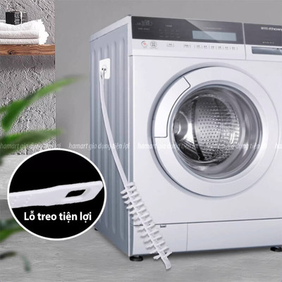 Bàn Chải Cọ Lồng Máy Giặt Vệ Sinh Cặn Bẩn Chà Sạch Sâu Khoang Máy Cửa Ngang & Cửa Đứng