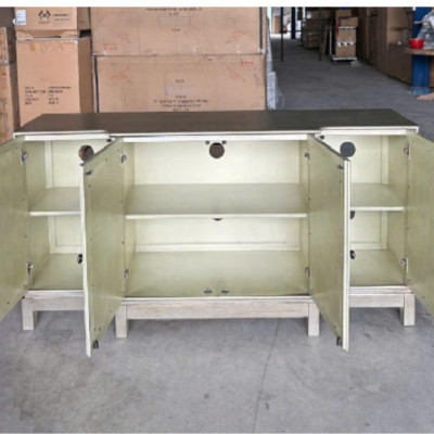 Tủ bếp, tủ trang trí kính cường lực SM35CT Tundo KT Ngang 178 x Sâu 46 x Cao 86.5 / cm