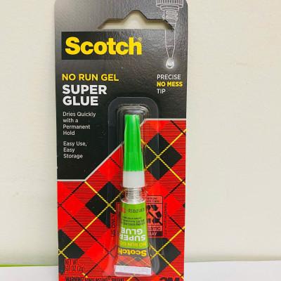 Keo dán siêu dính AD113 3M Scotchtrong suốt, dạng loãng, mau khô, 2g/tuýp