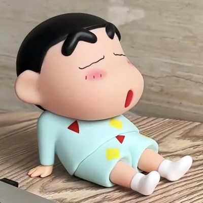 Giá Đỡ Điện Thoại, Hình Shin - Chan, Giá Đỡ Điện Thoại Cute Trang Trí Bàn Học, Bàn Làm Việc - Hàng Chính Hãng