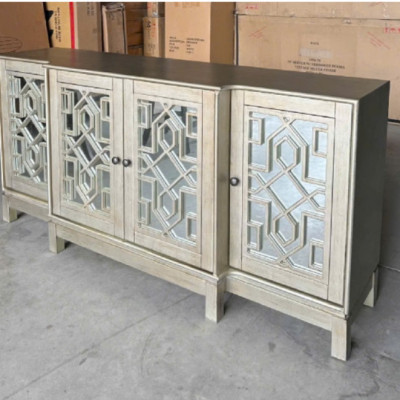 Tủ bếp, tủ trang trí kính cường lực SM35CT Tundo KT Ngang 178 x Sâu 46 x Cao 86.5 / cm