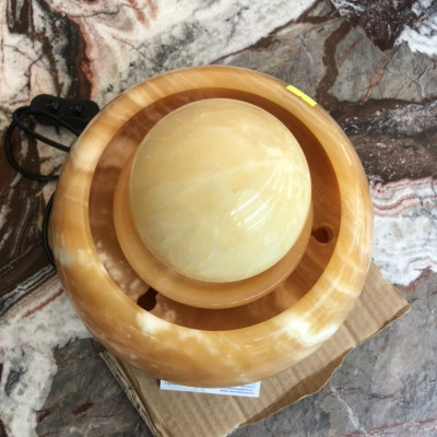 Thác nước phong thủy luân hồi đá ngọc hoàng long - Cao 25cm