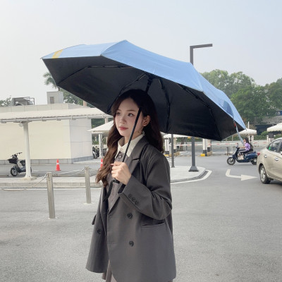Ô dù che mưa che nắng chống UV Basic Nason Umbrella 8 nan đóng mở tự động gấp nhỏ gọn cầm tay