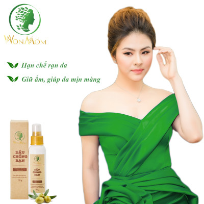 Dầu chống rạn tinh chất, săn chắc da Wonmom 70g