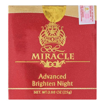 Kem Dưỡng Trắng Da Ban Đêm BL Miracle Advanced Brighten Night (25g)