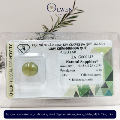 Viên đá Sapphire thiên nhiên HA-G000143