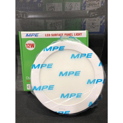 Đèn Ốp Nổi, Đèn LED Panel ốp trần 18W tròn/vuông - Thương hiệu MPE