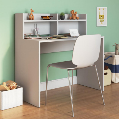Bàn máy tính liền giá sách SMLIFE Donna