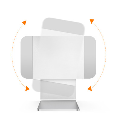 Stand/ Kệ giá đỡ nhôm hít nam châm dành cho ipad máy tính bảng kiểu iMac M1 điều chỉnh nhiều góc độ, gấp gọn - Hàng chính hãng