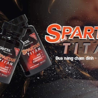 Thực phẩm chức năng hỗ trợ tăng cường sức khỏe nam giới Spartan Titan Damode lọ 30 viên