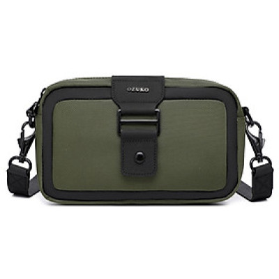 Túi đeo vai thời trang OZUKO Nam chống thấm nước Trọng lượng nhẹ Túi đeo chéo nhỏ