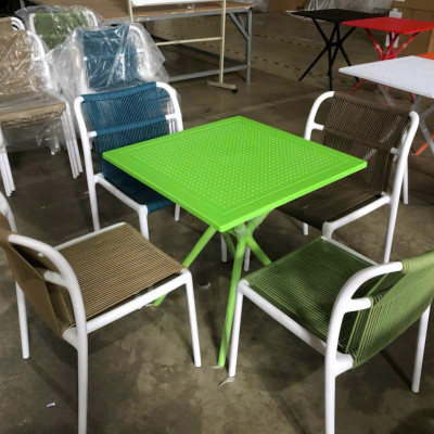 Bộ bàn ghế Cafe Juno Sofa ngoài trời,  trong nhà  - 4 ghế