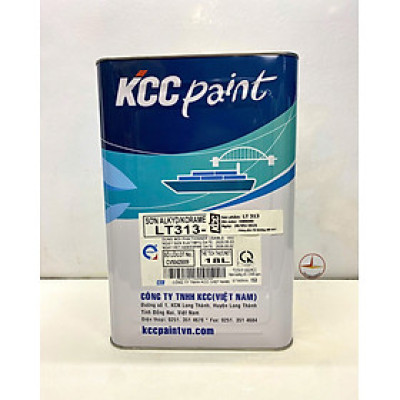 Sơn Alkyd KCC LT313 Base A màu xám D80680 _18L