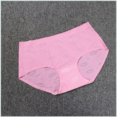 Combo 10 quần lót nữ thun lạnh in hình môi