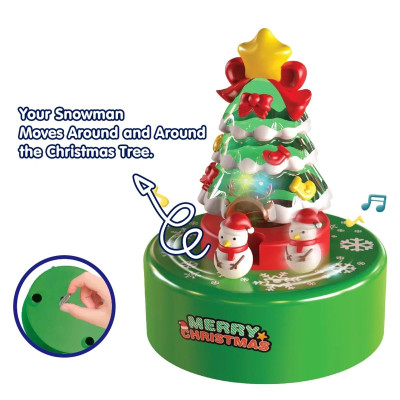 Cây Thông Noel Chuyển Động Có Đèn Và Nhạc - TP-1755