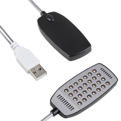 Đèn Led 28 Bóng Uốn Dẻo Siêu Sáng Cắm Cổng Usb Thích Hợp Cho Việc Học Hành Buổi Tối, Đọc Sách, Soi Sáng Khi Cúp Điện