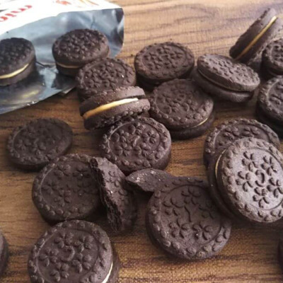 Combo 3 gói Bánh quy YBC Noir Black Cocoa 50gr