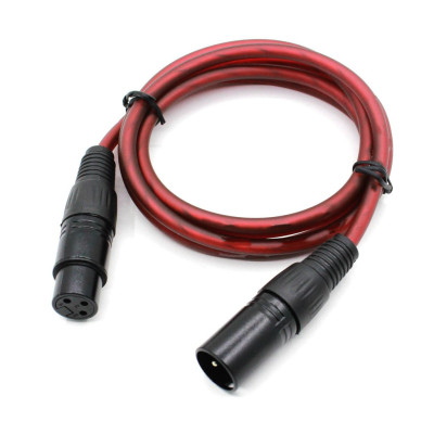Dây Audio Nối Dài MIC XLR (Cannon) 6mm Dài 0.8M , Cáp Nối Dài XRL , Dây Micro Pro 2 Đầu Canon XLR Đực Sang Cái , Cáp Dữ Liệu AV XLR Nối Dài, Cáp Âm Thanh Nối Dài Canon Microphone Audio – Hàng Nhập Khẩu 