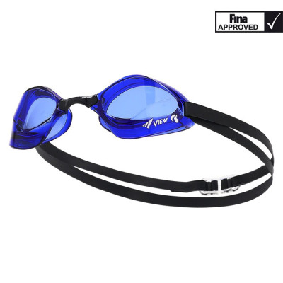 Kính Bơi Thi Đấu Không Gioăng VIEW V122SA Swipe Anti-Fog Chống Tia UV Chống Sương Mù- Hàng chính hãng 100% sản xuất tại Nhật Bản