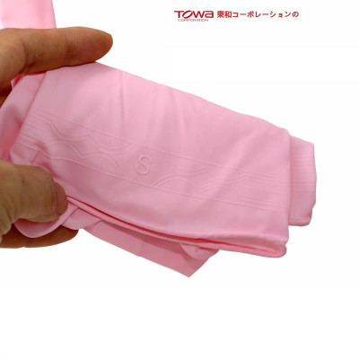 Đôi găng tay cao su Towa màu hồng chất liệu 100% cao su tự nhiên cao cấp - Hàng nội địa Nhật Bản