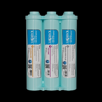 Bộ phụ kiện lõi máy lọc nước KAROFI HP 6.1 và 6.2 công nghệ Smax hiệu suất cao hàng chính hãng