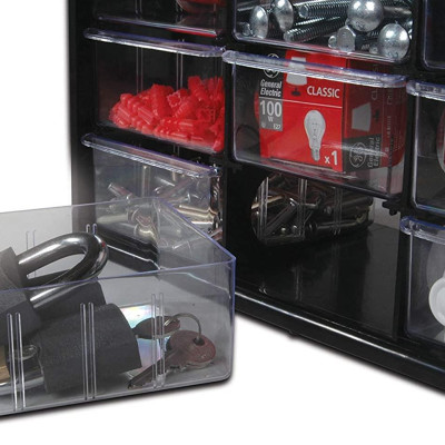 TỦ NHỰA ĐỰNG LINH KIỆN 39 NGĂN (36.5X15.5X41)CM STANLEY 1-93-981 - HÀNG CHÍNH HÃNG