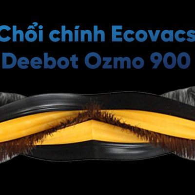 Chổi chính dành cho robot Ecovacs Deebot OZMO 900 - Hàng Chính Hãng