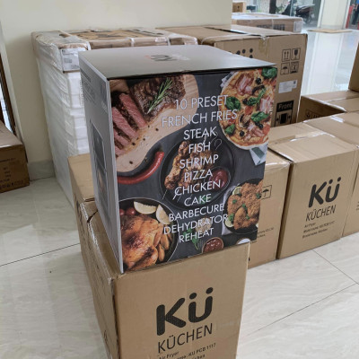 Nồi Chiên Không Dầu - KUCHEN ĐỨC 1128 - 12 Lít - Hàng chính hãng