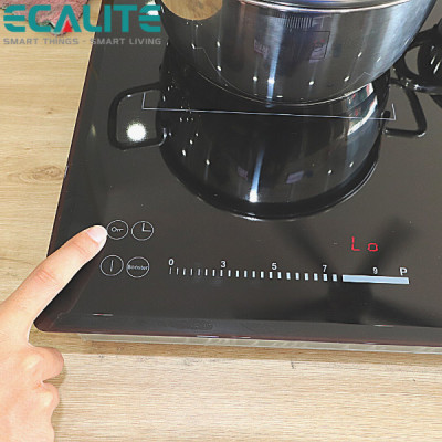 Bếp Điện Từ 3 Vùng Nấu Ecalite EL-MS3881IR Inverter - Mặt Kính Schott Ceran - 9 Mức Công Suất - Hàng Chính Hãng