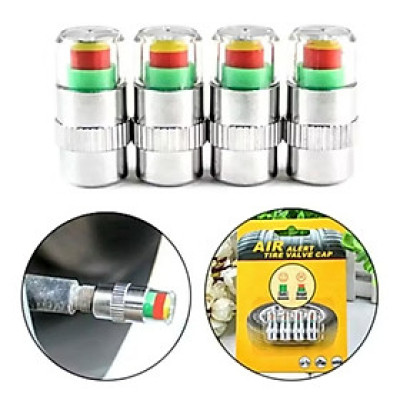 BỘ 4 CÁI NẮP ĐẬY CHÂN VAN XE MÁY ÔTÔ ĐO ÁP XUẤT LỐP TRANG TRÍ XE CỰC ĐẸP CHẤT LƯỢNG