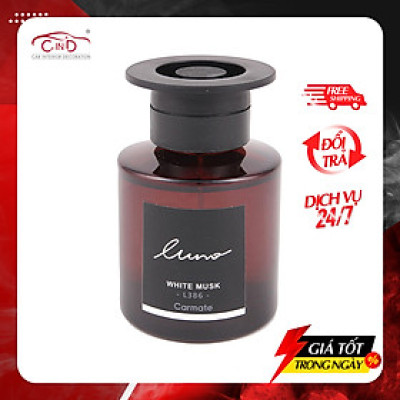 Nước Hoa Ô Tô CARMATE Luno Liquid L386 White Musk 80ml