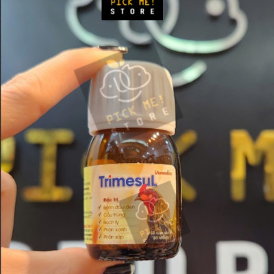 Vemedim Trimesul Viên Uống Hỗ Trợ Tụ Huyết Trùng, Thương Hàn, E.coli cho Gà Đá, Vịt