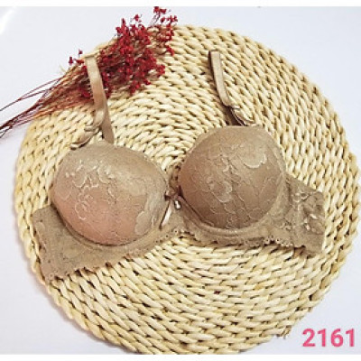 Áo lót nữ ren mút dày nâng ngực gọng nhựa cài sau 2161 – Quyến rũ, êm ái, ôm sát