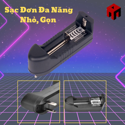 Bộ Sạc Pin Đa Năng 18650 1 Pin