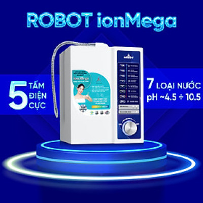 Máy Lọc Nước Điện Giải Ion Kiềm ROBOT ionMega 57 Dòng Máy Cơ - Hàng Chính Hãng