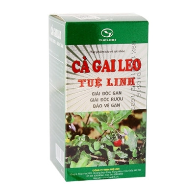 Viên uống Cà Gai Leo Tuệ Linh hỗ trợ giải độc gan (60 viên)