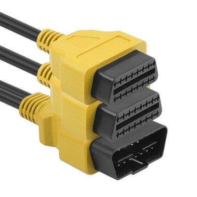 Cáp Chia Cổng OBD 2 Của Xe Ô Tô Loại Tốt | Cáp Chia Cổng OBD 2 Giúp Dễ Dàng Lắp Đặt Thêm Nhiều Phụ Kiện Khác, Kết Nối Nhanh Chóng, Dễ Dàng Sử Dụng
