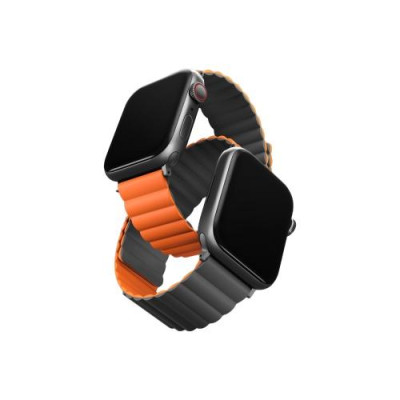 Dây đeo UNIQ Revix Reversible Magnetic Silicone Strap (42/44/45mm) dành cho Apple Watch 1~8/ SE Hàng Chính Hãng